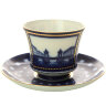 Чайная чашка с блюдцем форма Банкетная рисунок Старо-Калинкин мост ИФЗ