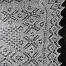 Ажурный пуховый платок ручной работы, арт. ШП0026, 135х60